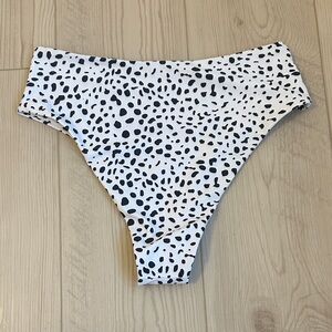 SHEIN Black and White Bikini Bottom